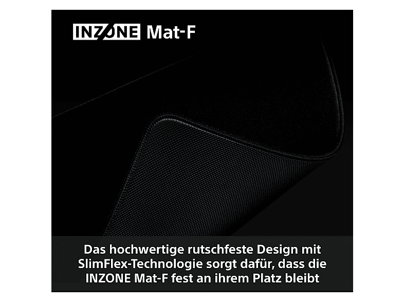 SONY Inzone Mat-F Gaming-Mauspad (400 mm x 480 mm); Gaming Mauspad — Foto 3 von 5
