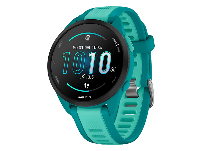 Zegarek sportowy GARMIN Forerunner 165 Music Turkusowy