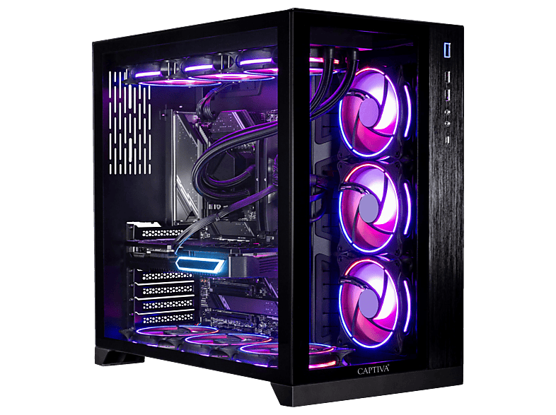 CAPTIVA Highend Gaming R91-168 - AMD Ryzen™ 7 9800X3D - 64 GB - 2000 GB - NVIDIA GeForce RTX™ 5080 - Windows 11 Home