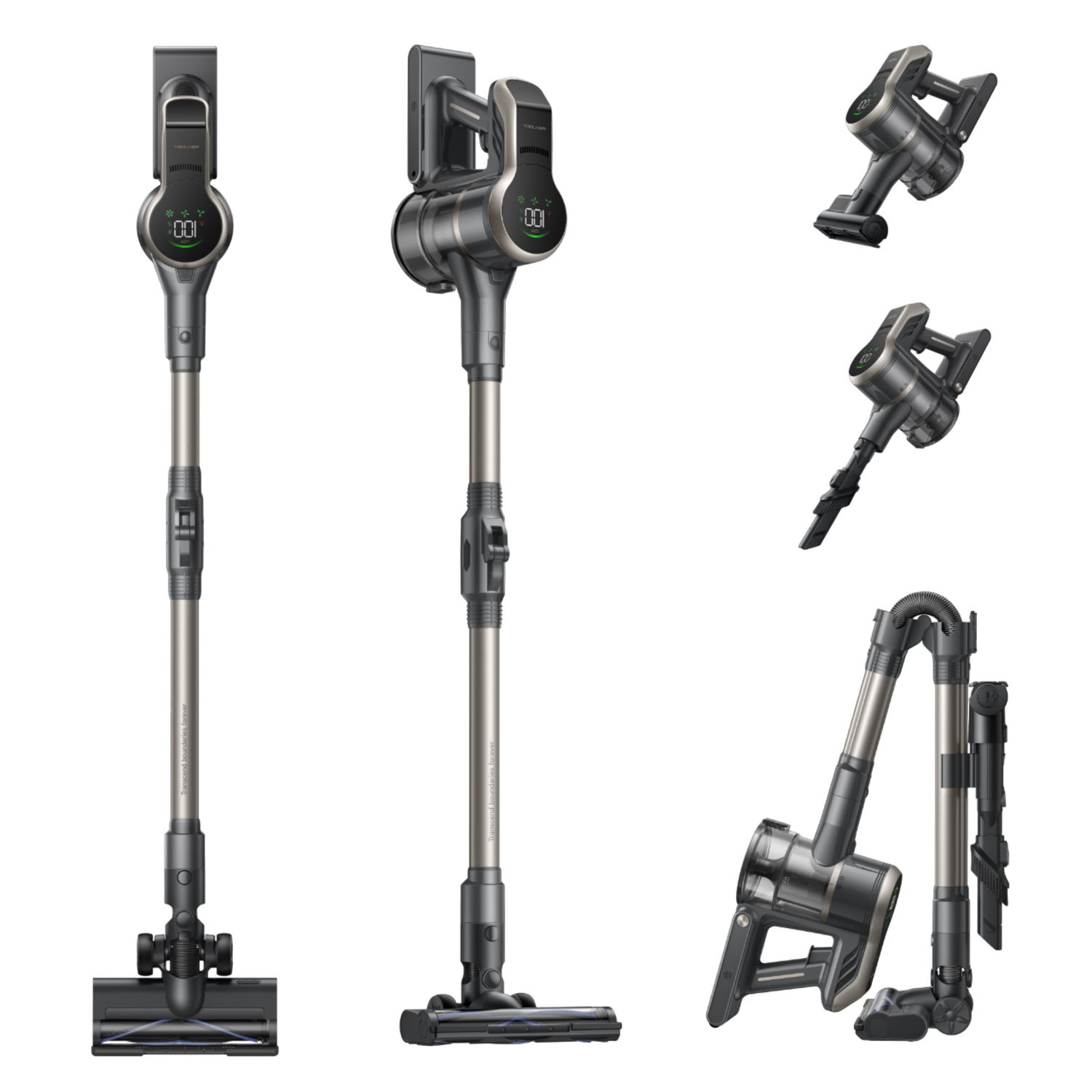 Mova Snoerloze Steelstofzuiger S2 Zwart