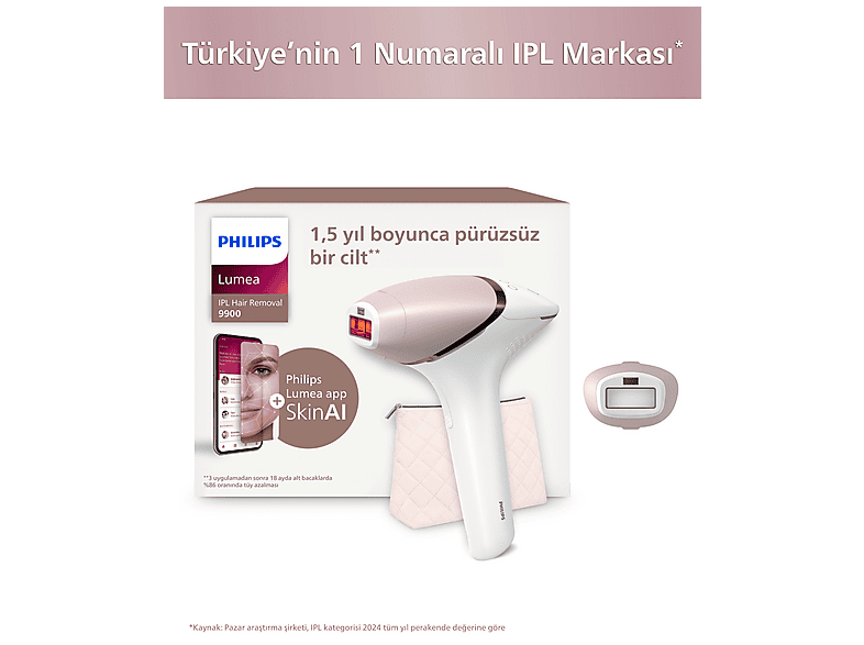 PHILIPS Lumea BRI950/02 IPL Epilasyon Cihazı
