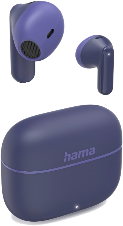HAMA Freedom Light 2 TWS Bluetooth fülhallgató mikrofonnal, lila (221754)