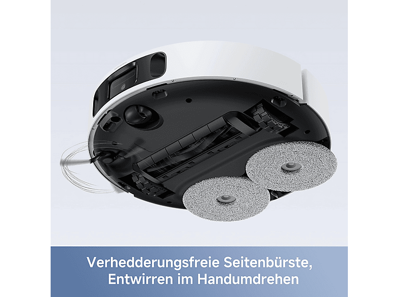 movA E40 ultra Saugroboter mit Wischfunktion (Weiß, Laufzeit: bis zu 260 min., mit Absaugstation) — Foto 5 von 5