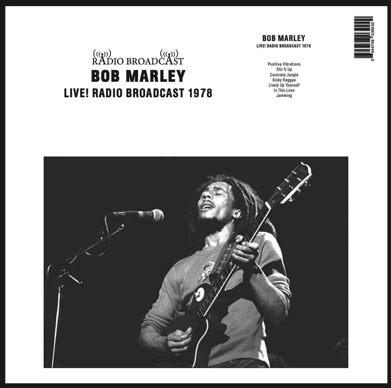 Bob Marley - Live! Radio Broadcast 1978 (Vinyl LP (nagylemez))