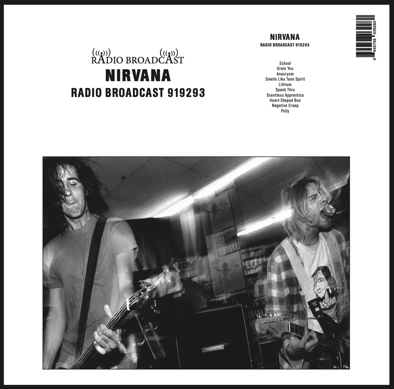 Nirvana - Radio Broadcast 919293 (Vinyl LP (nagylemez))