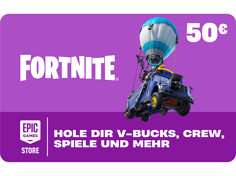 Epic Guthabenkarte 50 EUR (Wert: 50 €)