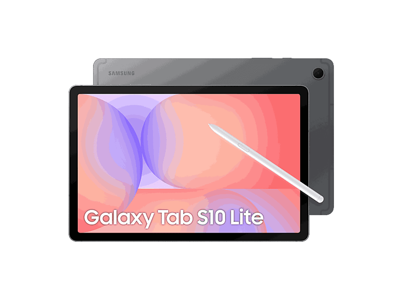 Tablet - Samsung Galaxy Tab S10 Lite, 5G, 10.9" WUXGA+, 8 GB RAM, 256 GB, Gris, Sin Adaptador de Corriente, Con S Pen