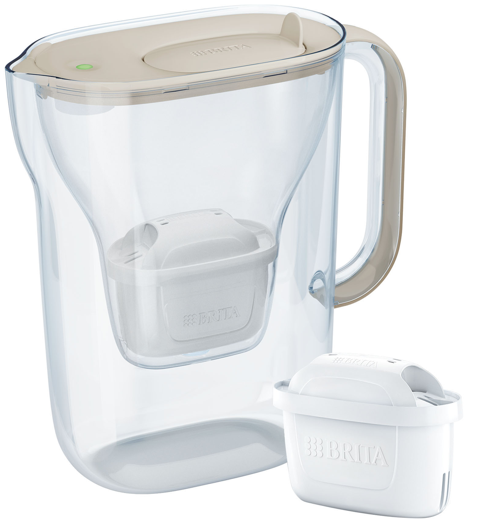 BRITA BR1057792 Style Ess.Kancsó 2.4 L (+1hw) homok