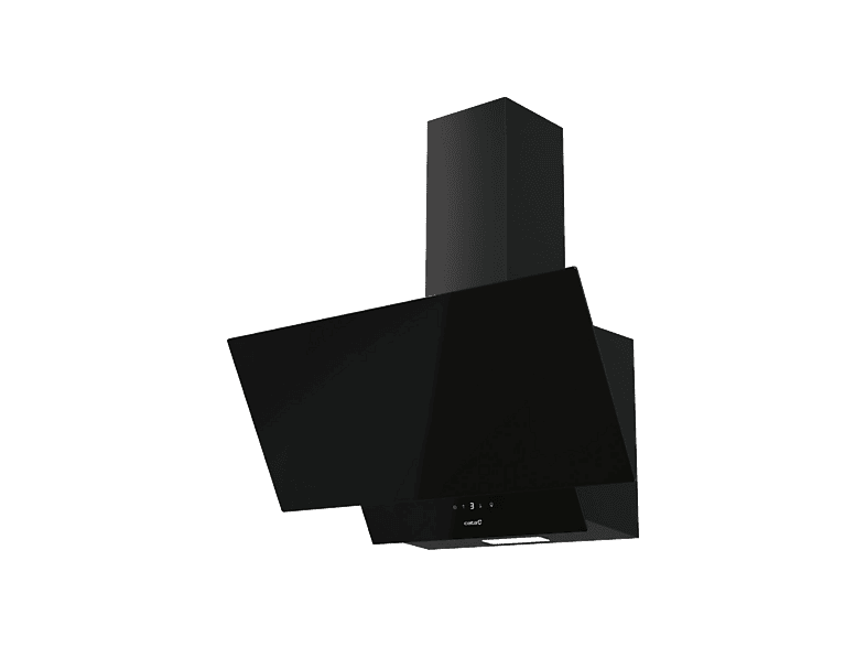 Campana decorativa - Cata JUNO 7000 GBK, 6 Niveles de Potencia, 428 m³/h, Ancho 70 cm, Negro