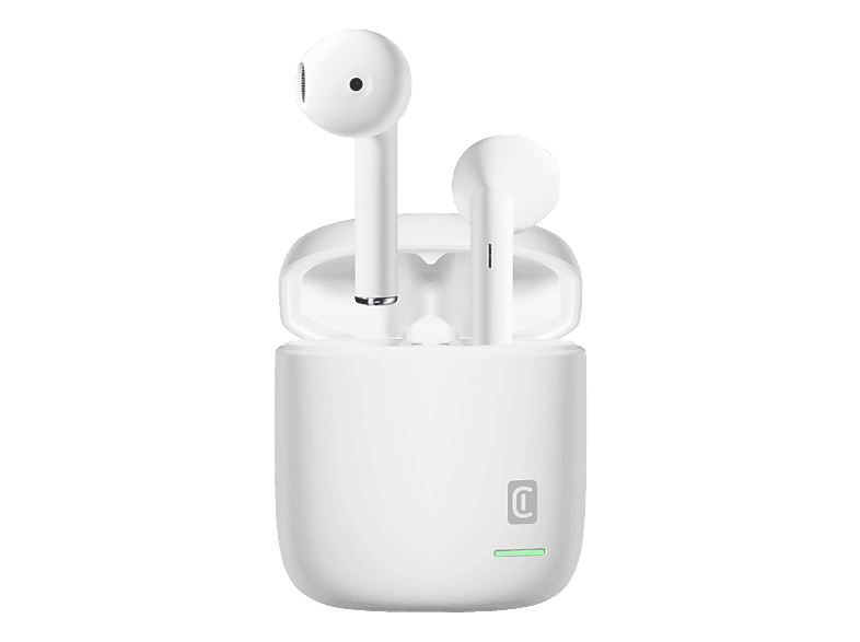 CELLULARLINE Lite, In-ear True Wireless Kopfhörer Bluetooth Weiss
