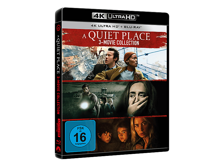 Thumbnail - A Quiet Place - 3 Movies 4K Ultra HD Blu-ray +