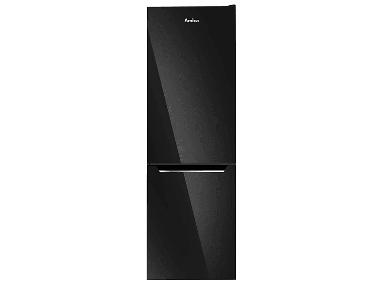 Amica FK3506D.2F (E) Pełny No Frost 185,5cm Komora świeżości Czarny półmat