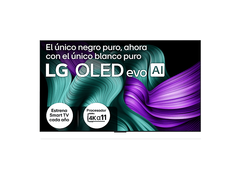 TV OLED 83" - LG OLED83M59LA, UHD 4K Inalámbrico, Procesador Inteligente α11 AI Processor Gen2, Smart TV, DVB-T2 (H.265), Rocky Black