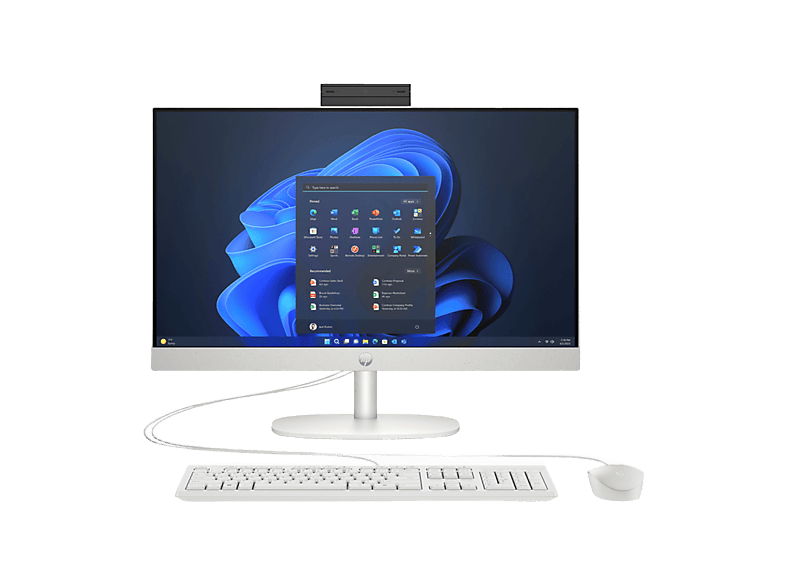 All in One - HP ProOne 240 G10 23,8" Full HD, Intel® Core™ i5-1334U, 8 GB RAM, 256 SSD, Iris Xᶱ, Windows 11 Pro, Blanco