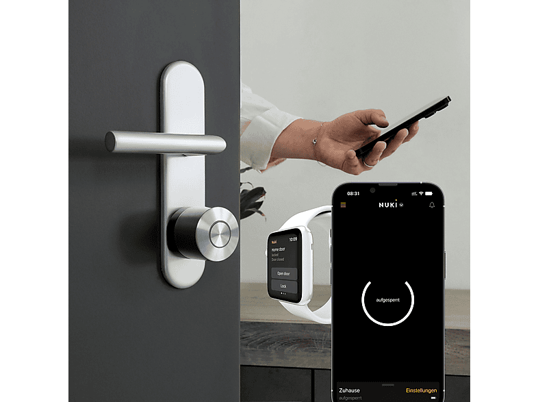 Thumbnail - NUKI Smart Lock Ultra Smartlock, Silber