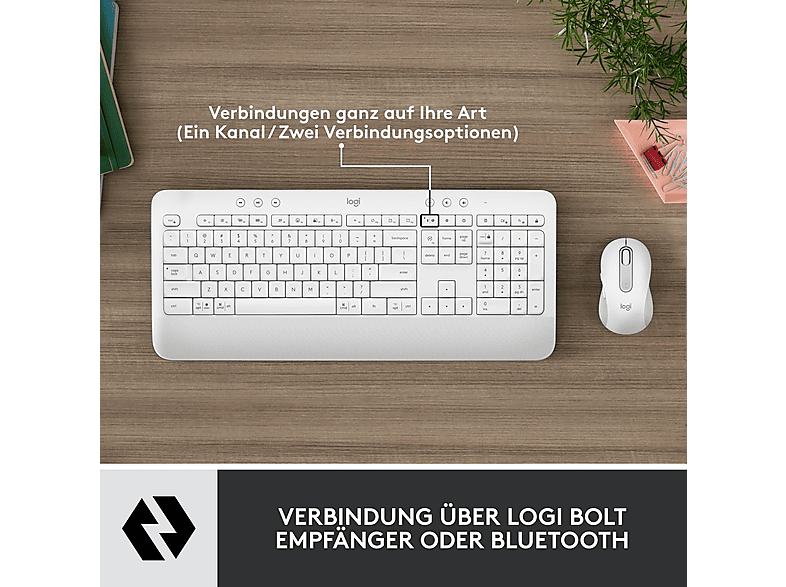 Thumbnail - LOGITECH - B2B Signature MK650 Combo for Business, White