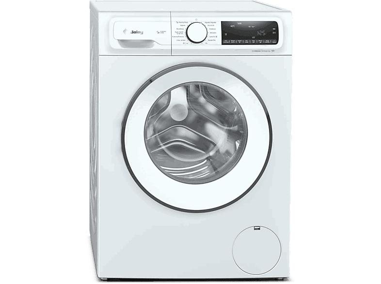 Lavadora carga frontal - Balay 3TS390B, 9 kg, 1200 rpm, 14 programas, Blanco