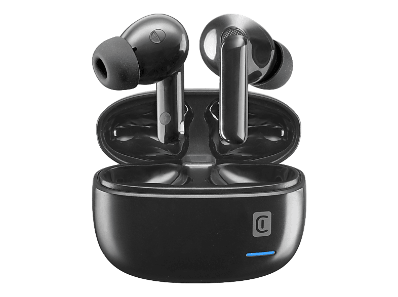 CELLULARLINE Eclipse, In-ear True Wireless Kopfhörer Bluetooth Schwarz