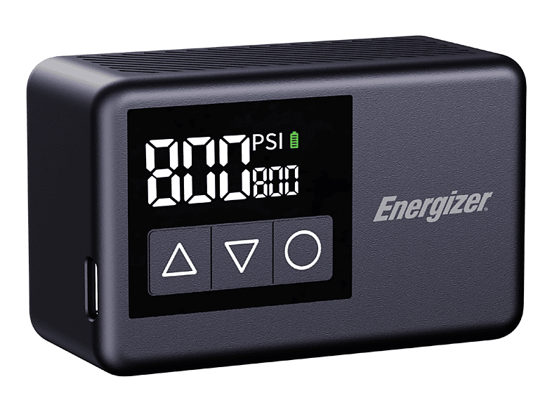 ENERGIZER PAC1000 Mini-Kompressor, 10–13 Litern pro Minute, Schwarz