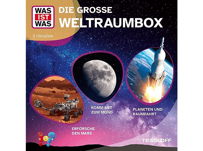 Was Ist Was - 3-CD Hörspielbox Vol. 17 - Die große Weltraumbox - (CD)