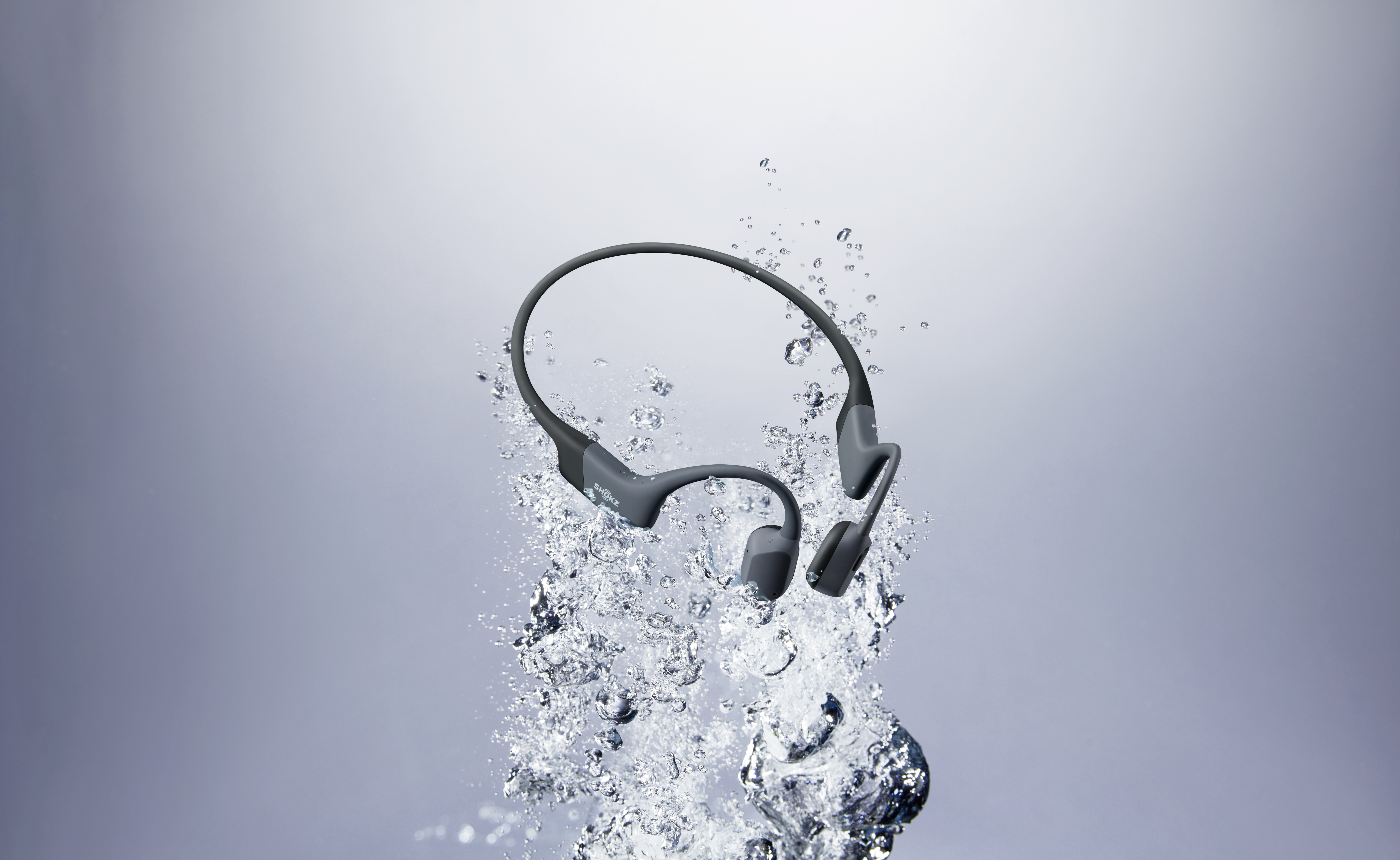 SHOKZ OpenSwim Pro, Open-ear Schwimm-Kopfhörer Bluetooth Grau