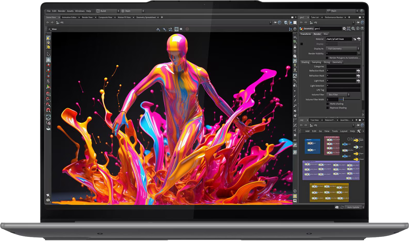 LENOVO Yoga Pro 7 14ASP9 83HN001MHV Szürke Laptop (14,5" 2.8K WQXGA+ OLED/Ryzen AI 9/32GB/1024 GB SSD/Win11H)