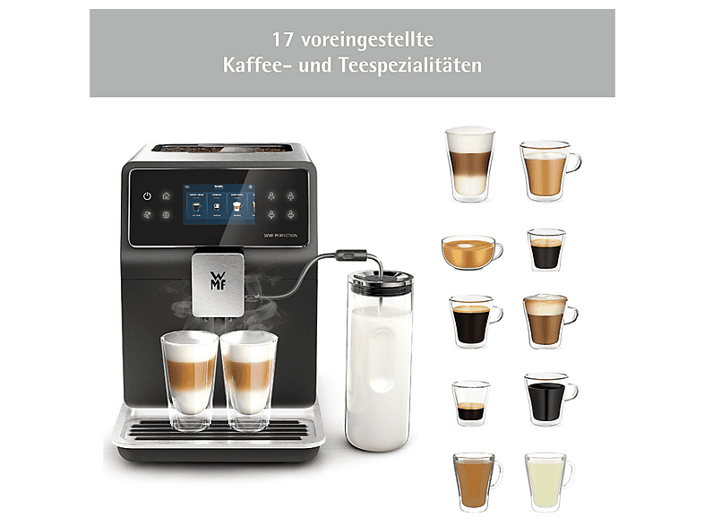WMF CP853D15 Perfection 860L Kaffeevollautomat Schwarz
