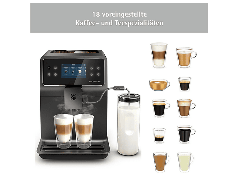 WMF CP855815 Perfection 890L Kaffeevollautomat Schwarz