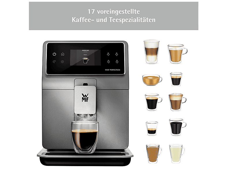 Thumbnail - WMF Perfection 660L Kaffeevollautomat Edelstahl/Schwarz