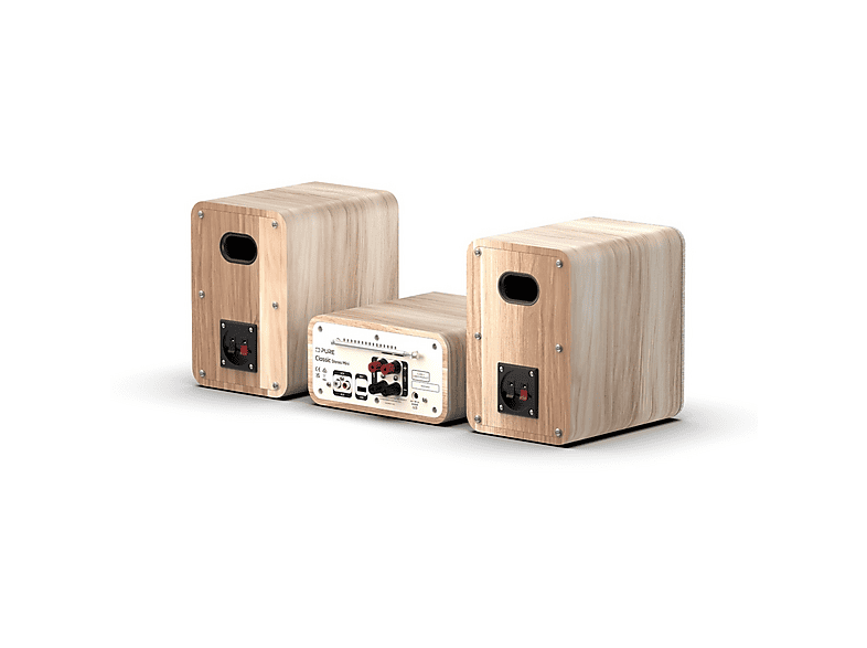 Pure Classic Stereo Mini - Das charmante Micro-Stereo-System, Baumwoll-Weiß/Eiche; Kompakt Anlage — Foto 3 von 5