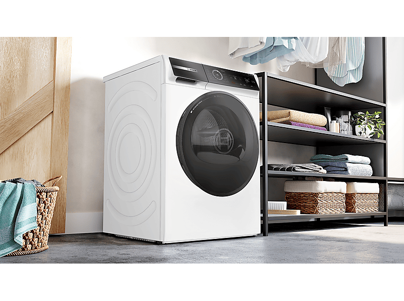 Bosch WRB247C40 Wärmepumpentrockner (9,0 kg, EEK: A, 57 dB(A)), Weiß) — Foto 4 von 5