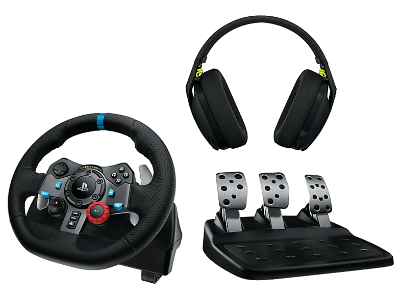 Kierownica LOGITECH G29 Driving Force PS5/PS4/PC + słuchawki G435