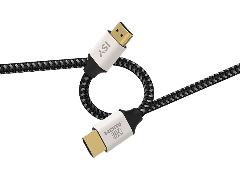 Cable HDMI - ISY IHD-9024, Ultra High Speed, 3 metros, 48 Gbps, 2.1