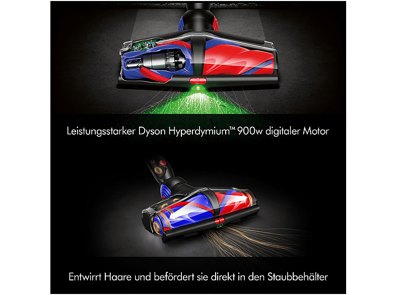 DYSON V16 Piston Animal Akkusauger, Akkubetrieb, 900 Watt