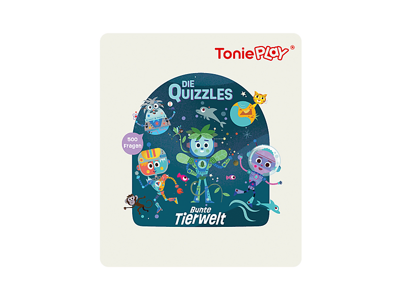 tonies Play S - Die Quizzles 1: Bunte Tierwelt; Tonie Play