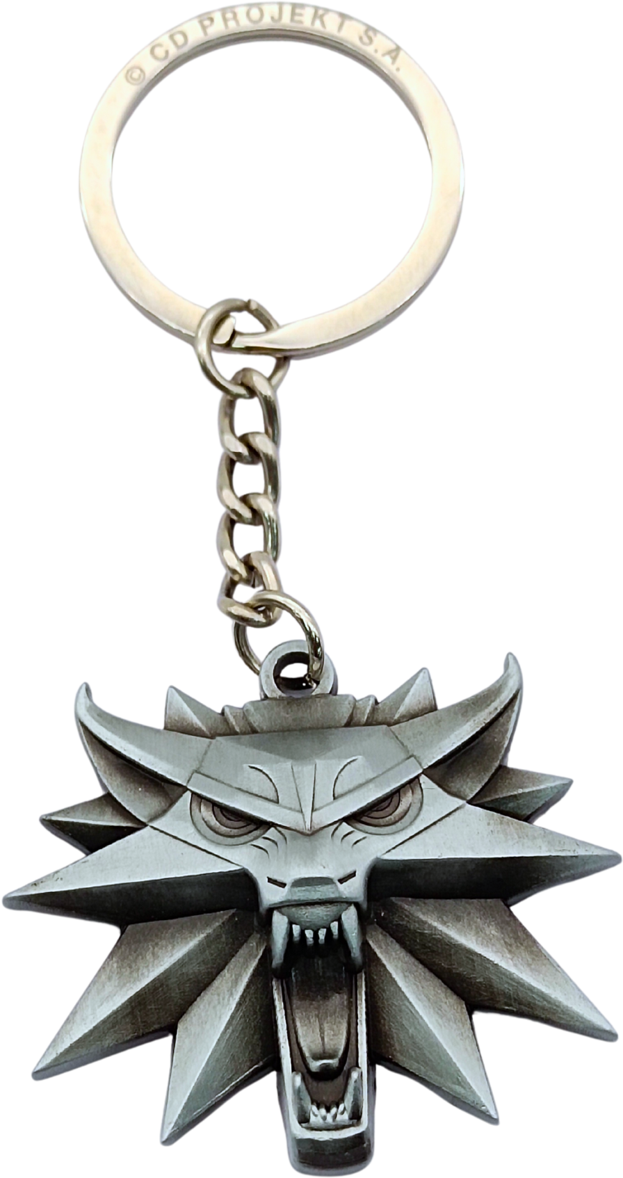 The Witcher 3 - Wolf Medallion kulcstartó