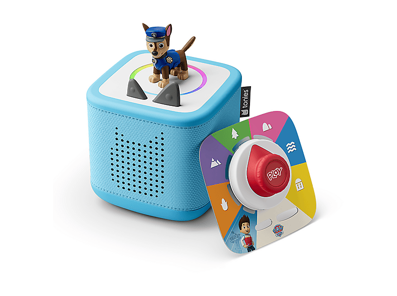 tonies Toniebox 2 Starter Set Play Set Himmelblau inkl. Paw Patrol Chase Figur