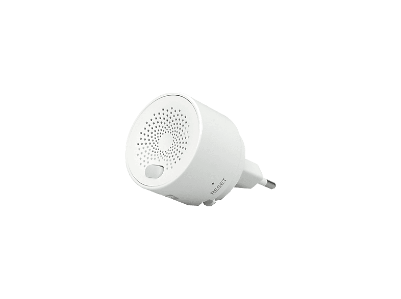 Detector de monóxido carbono - Garza Gas, WiFi, Alarma 70 dB(A), Notificaciones en Tiempo Real, 20 m², Blanco
