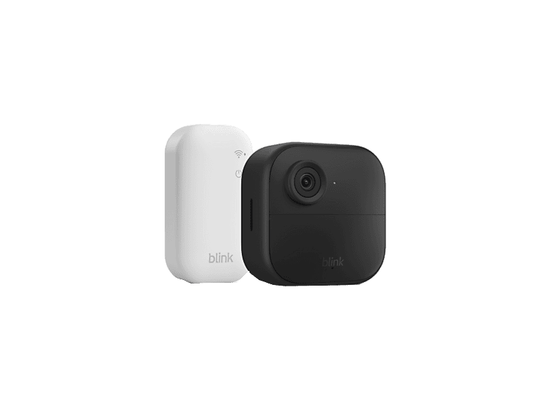 Cámara de vigilancia IP - Amazon Blink Outdoor 4, Vídeo HD 1080p, 2 años Autonomía, Resistente a la Intemperie, Comunicación Bidireccional, Negro
