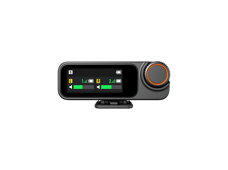 Micrófono - DJI Mic 3 Receptor, Inalámbrico, WiFi, Bluetooth 5.4, Cancelación de ruido avanzada, 10h Autonomía, Negro