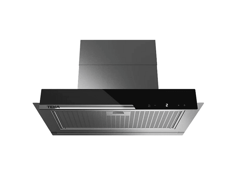 Campana convencional - Teka INTEGRA GFI 67350 EOS IX, 3 Velocidades + 1 Intensiva, 746 m³/h, 59.2 cm Ancho, Tira de LED, Acero inoxidable