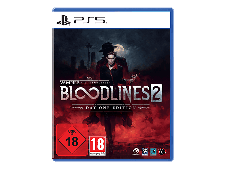 Vampire: The Masquerade Bloodlines 2 Day One Edition - PlayStation 5 [Blu-ray]