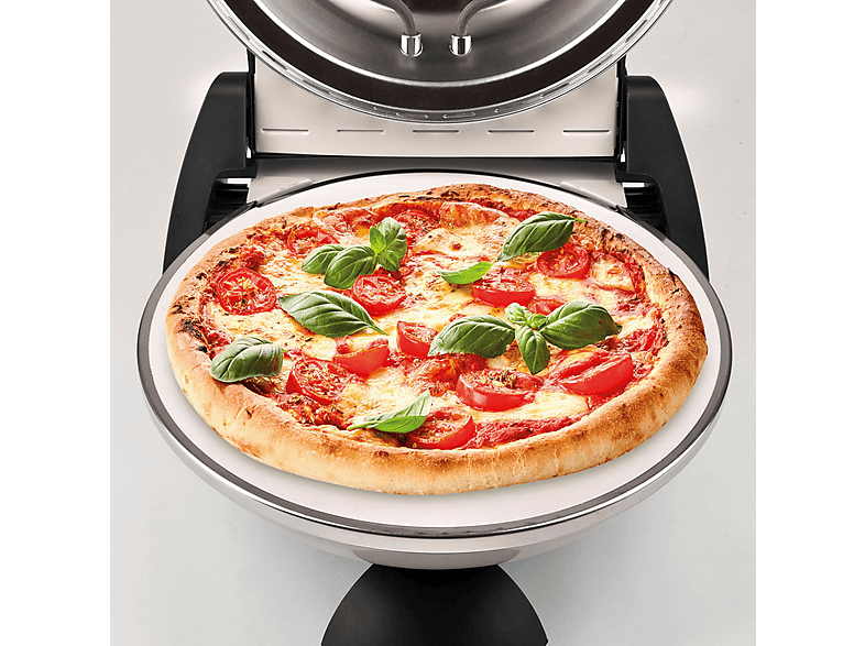 G3FERRARI G1000617 Delizia Limited Edition Pizzaofen, Icy Cream, 1200W; Pizzaofen, bis 400°C, Icy Cream — Foto 5 von 5