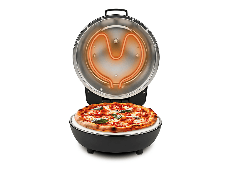 G3FERRARI G10199 Pummarola Pizzaofen, bis zu 420°C, 1200W, Schwarz — Foto 5 von 5
