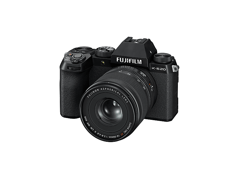 Thumbnail - FUJIFILM X-S20 + XF16-50MMF2.8-4.8R LM WR Spiegellose Systemkamera mit Objektiv 16-50 mm, 7,6 cm Display Touchscreen, WL...