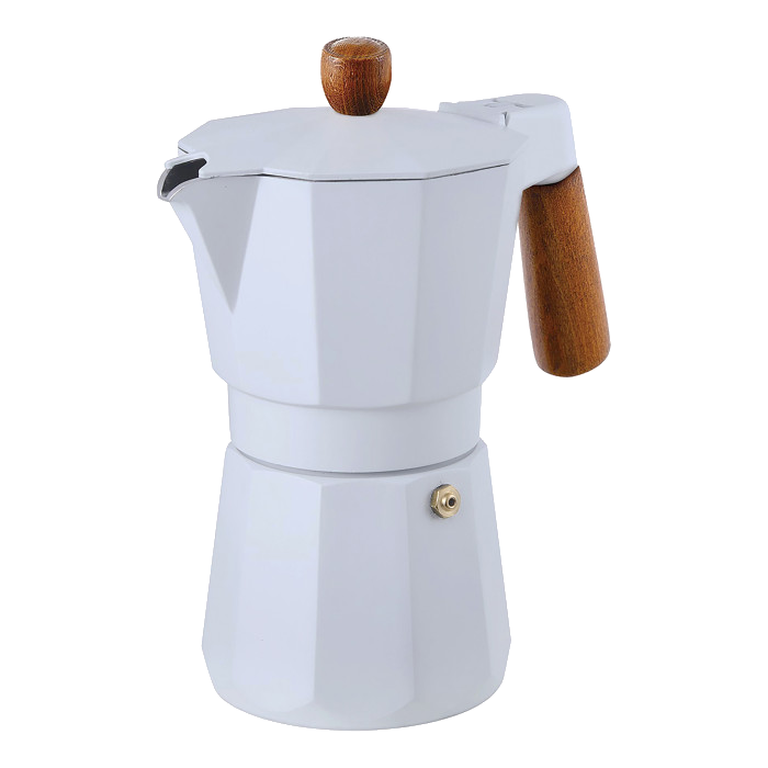 BERGNER BG-38191-WH Kotyogós kávéfőző, 6 személyes