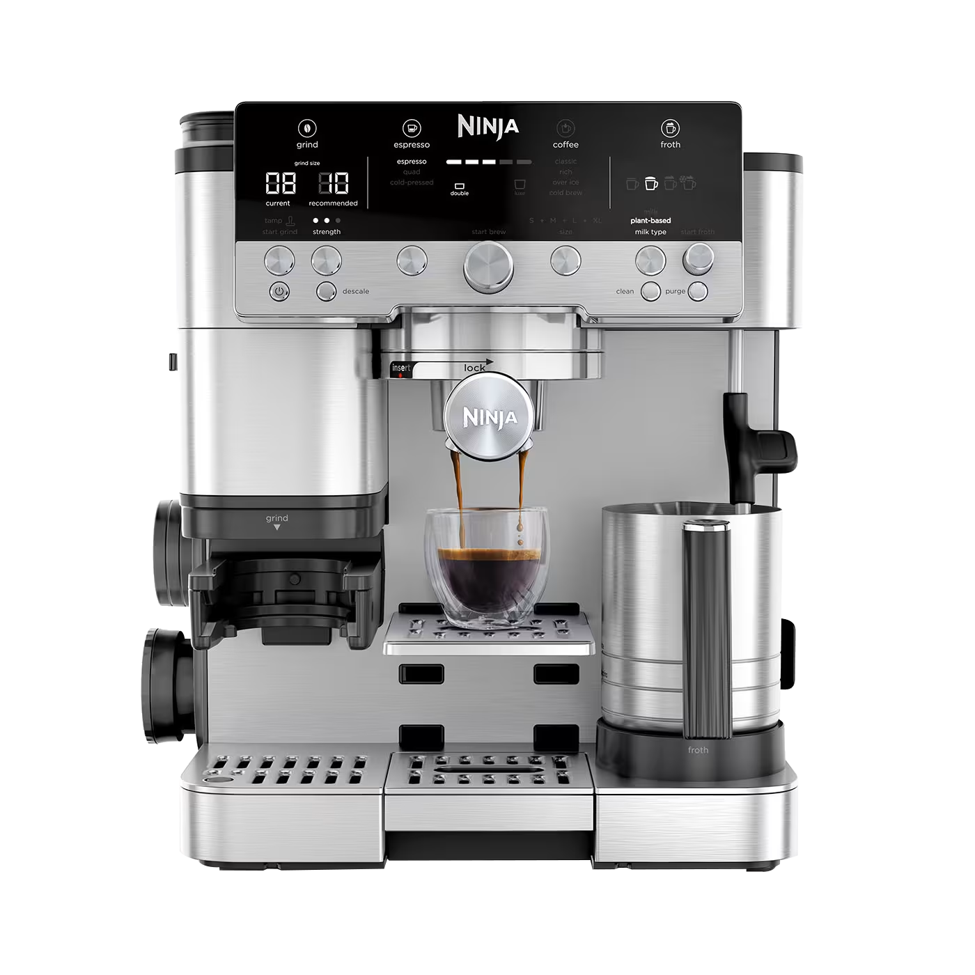 NINJA ES601EU Ninja Luxe™ Café Premier 3 az 1-ben eszpresszó, Drip Coffee és Cold Brew készítő