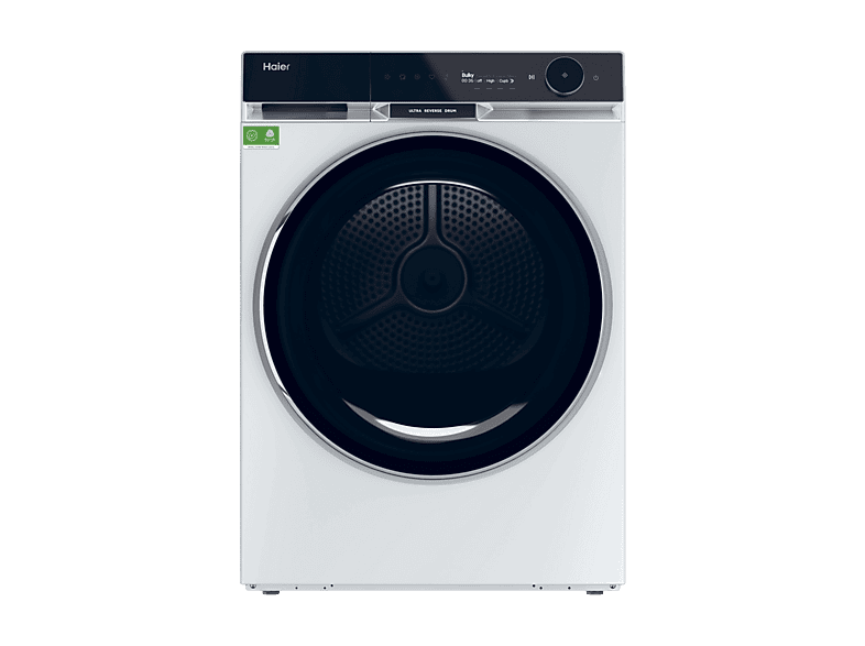 Haier Hd90-A3Q397U1-S 9 kg Wi-Fi Bağlantılı Isı Pompalı Kurutma Makinesi