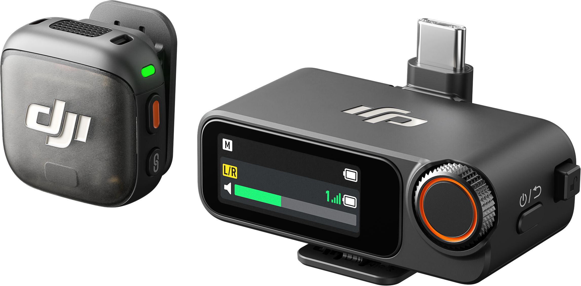 DJI Mic 3 (1 TX + 1 RX) Mikrofon adó vevő egység