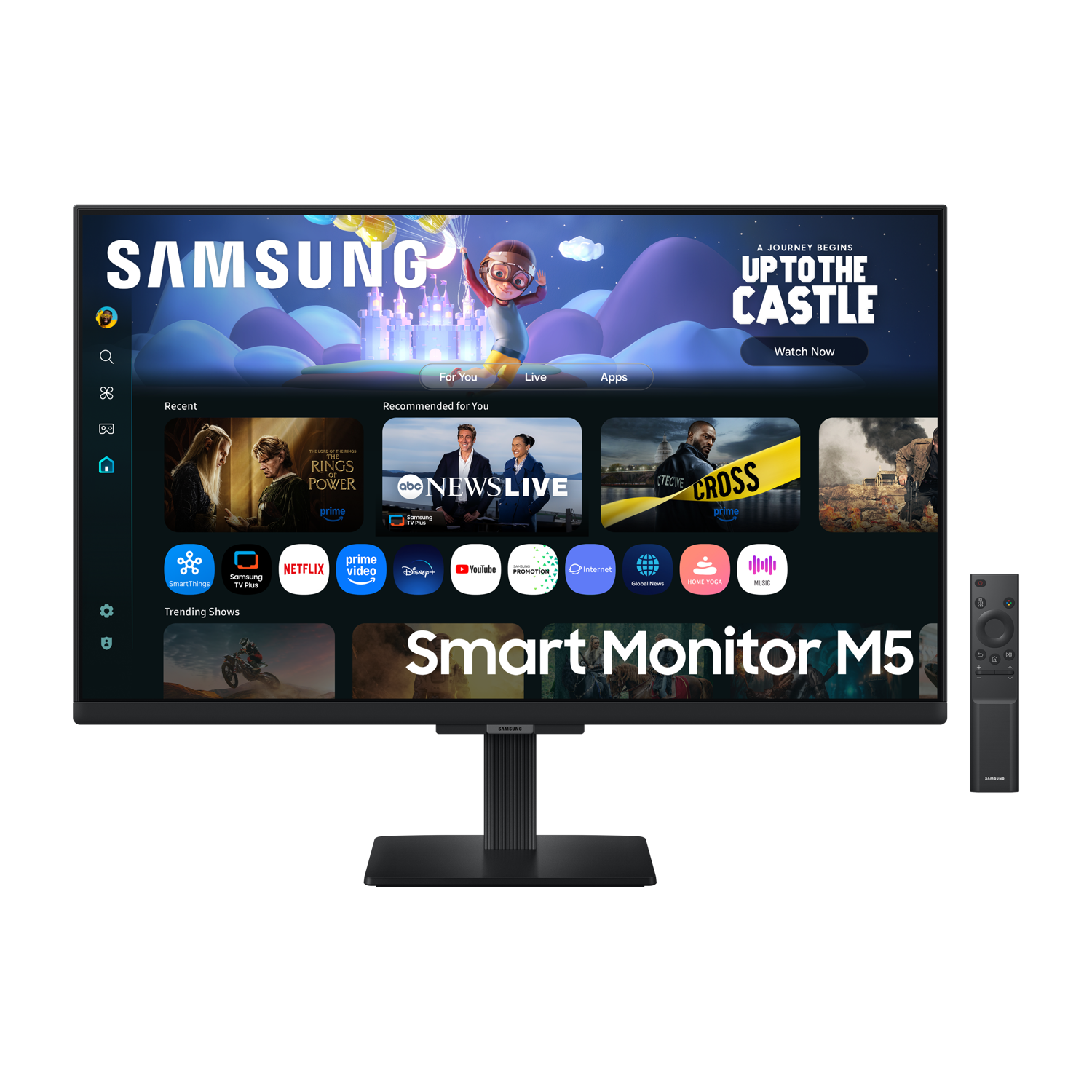 Samsung Smart Monitor M5 Ls27fm500euxen - 27 Inch 1920 X 1080 (full Hd) Ips-paneel